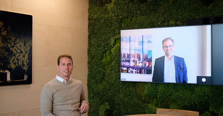 Investment Director Lars Hvam at Nysnø Climate Investments and Erik Bjørstad, Head of Impact Investing at Ferd.