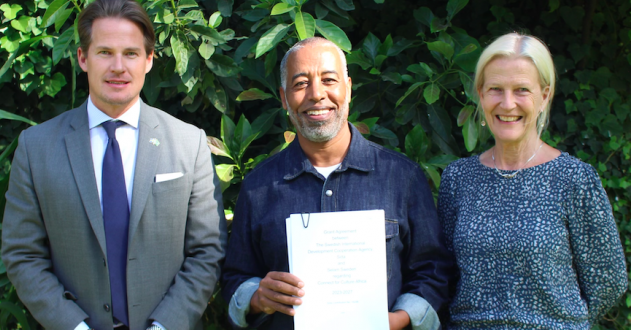 Selam and Sida sign a 5-year agreement for Connect for Culture Africa project