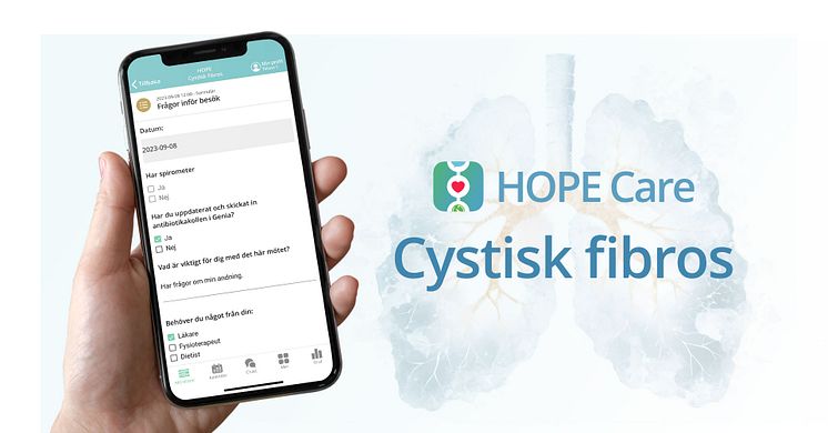 Banbrytande förbättringar inom barnsjukvård med hjälp av nya HOPE Care Cystisk fibros
