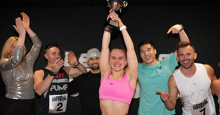 Eva Dobešová - Vinnaren av Les Mills SUPERSTAR 2022 