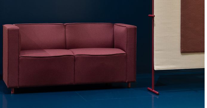 Pauline 2-seater sofa by Pauline Deltour.