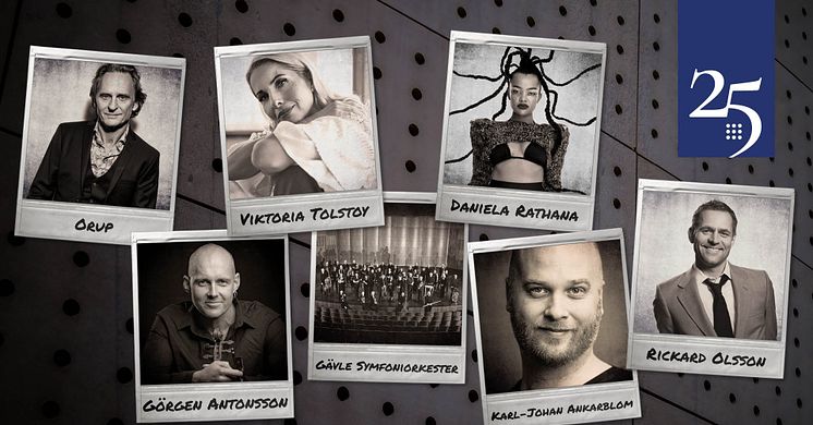 Gävle Konserthus firar 25 år - Stor jubiluemskonsert i januari 2023