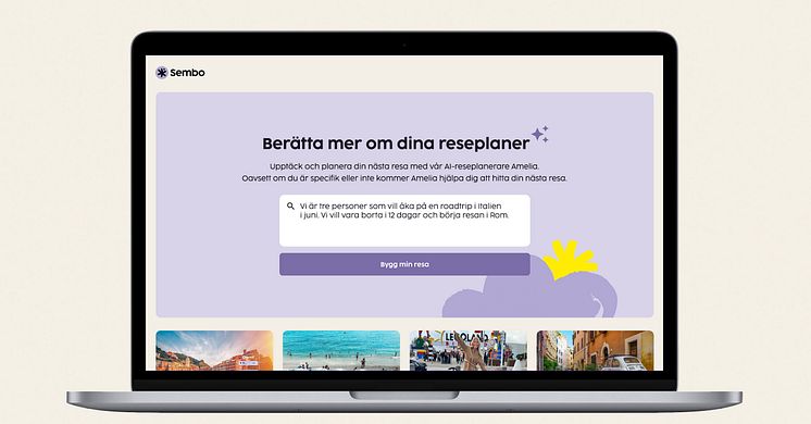 Sembo lanserar AI-assistent för planering och bokning av flerstoppsresor i ett och samma flöde — tar världsledningen i AI-utvecklingen inom resor
