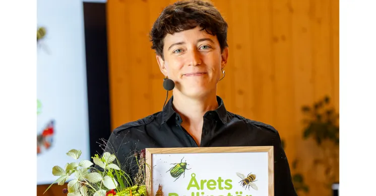 Jenny Nilsson utsågs till Årets Pollinatör 2026.