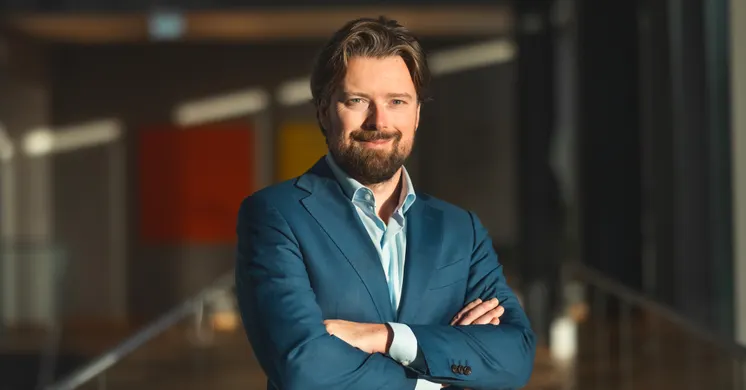 Joar Hagatun, senior porteføljeforvalter i Kron fra Storebrand. 