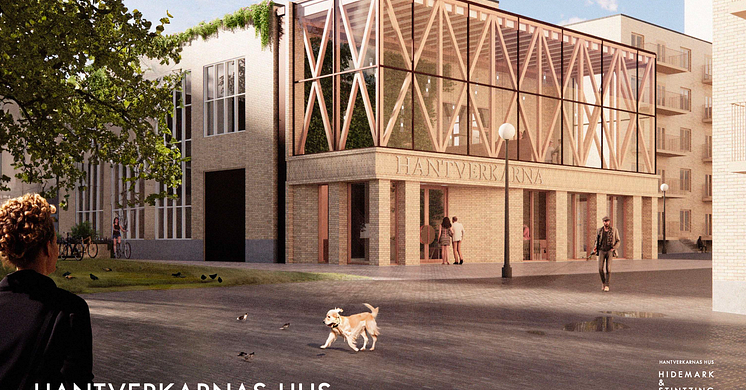 Visionsskiss - Hidemark & Stintzing Arkitekter