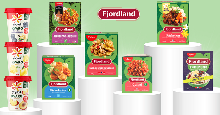 Spennende nyheter fra Fjordland i butikk fra uke 8!