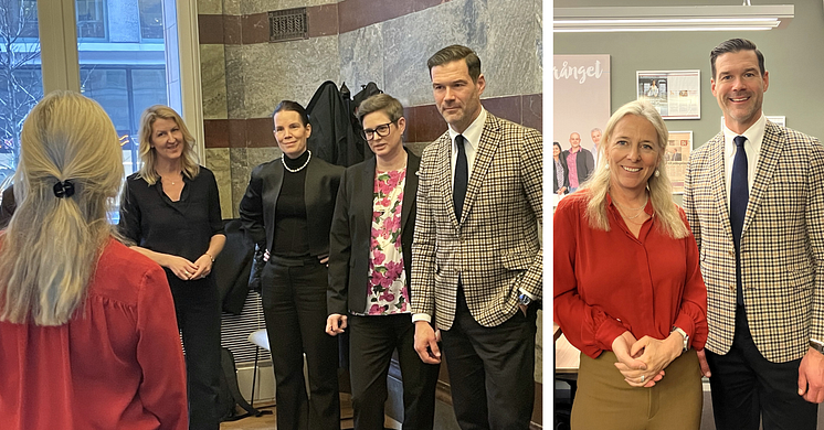 Migrationsminister Johan Forssell på besök – fokus på att stärka Sveriges attraktionskraft 