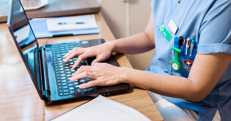 Läkare vid journalsystemet TakeCare