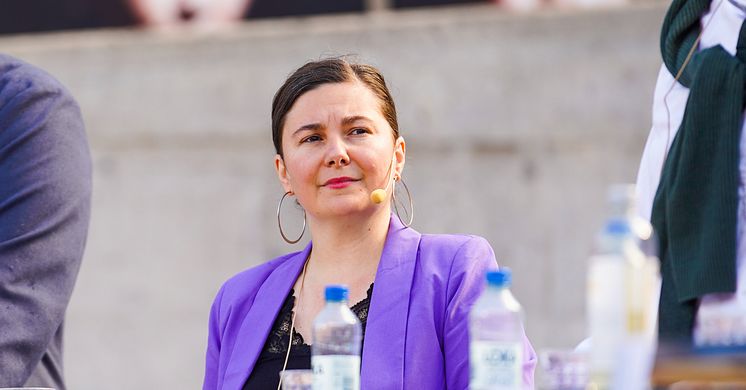  Sandra Ivanovic Rubin (MP) ordförande psykiatriutskottet och ansvarig för BUP i Region Stockholm, foto: Miljöpartiet Region Stockholm