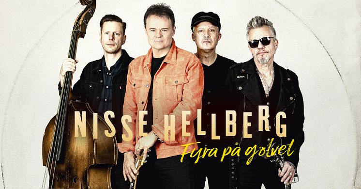 Nisse Hellberg är tillbaka med nya soloskivan ”Fyra på golvet” - åker på turné i sommar