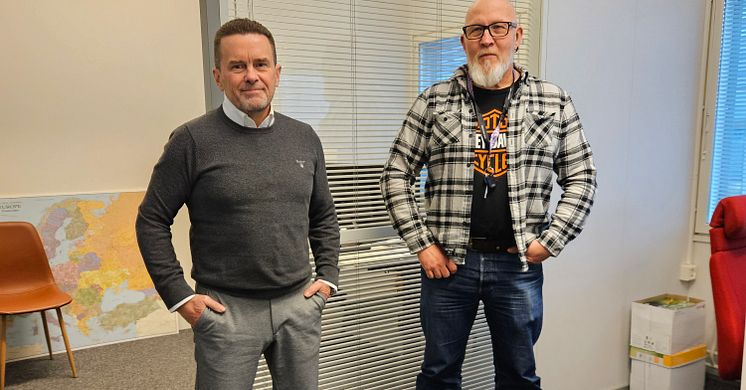 Kimmo Salmi and Markku Hirvonen