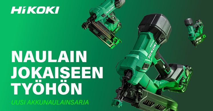 HiKOKIn uuden sukupolven naulaimet – tarkkuutta ja tehoa ammattikäyttöön
