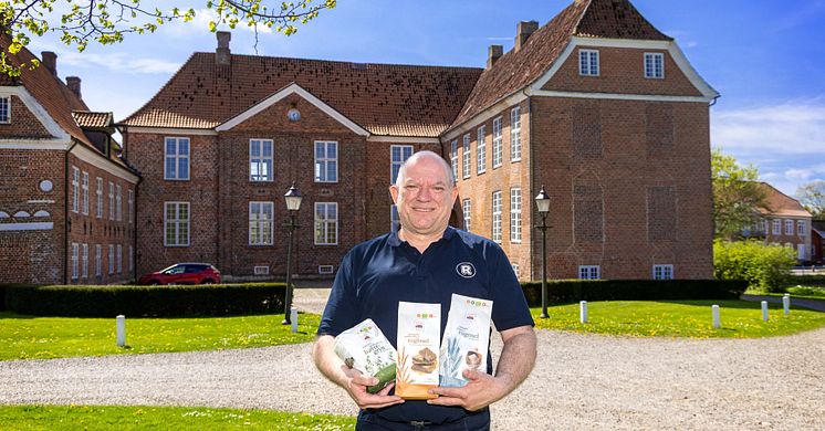 Anders René Jensen ved Vallø Slot