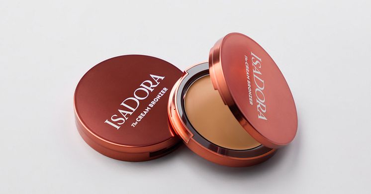 IsaDora's kultiger Bronzer - jetzt in einer leichten und feuchtigkeitsspendenden Cremeform!