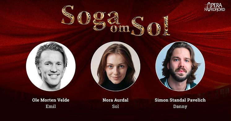 I hovudrollene møter vi Ole Morten Velde som Emil Spelemann, Nora Aurdal som Sol Siljegard og Simon Standal Pavelich som Danny Gold