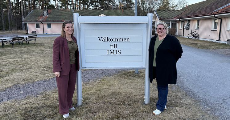 Nilla Helgesson, Direktor/VD Skyddsvärnet – anno 1910 och Magdalena Fröjd, Verksamhetschef/Föreståndare IMIS. 