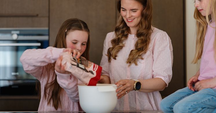 IKKE LENGRE REGNET SOM JUKS HVIS DU BAKER MED KAKEMIKS