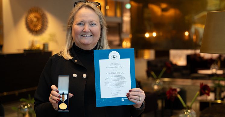 Christina Skoog, vd för Skoogs Fastigheter, KUST Hotell & Spa, Restaurang Tage