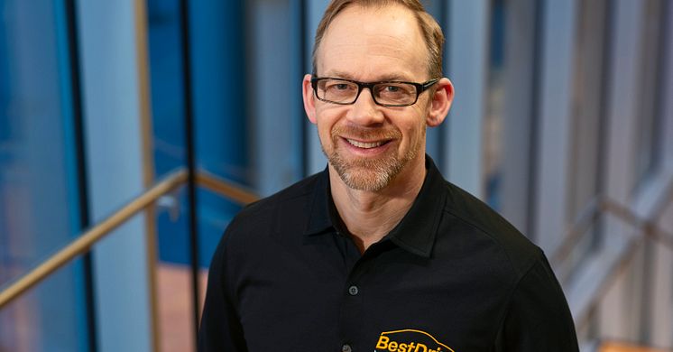 Stein Flak Gunnufsen gleder seg til å ta fatt på oppgaven som toppsjef for BestDrive by Continental i Norge (Foto: Paal-André Schwital). 