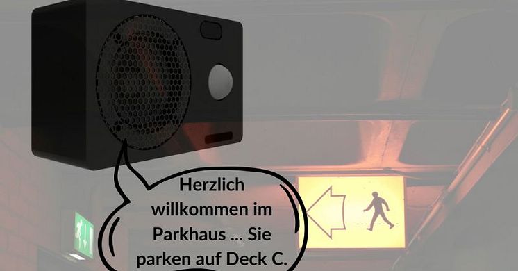 KI generiertes Bild - Die WHD Sampler-Serie bietet innovative Audio-Technologie für gezielte Audiowiedergabe, z.B. in Museen, öffentlichen Gebäuden oder Parks.