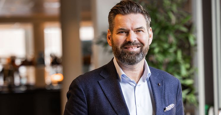 INN I VARMEN: Steinar Nielsen i Intrum blir inkassobransjens første representant i Finans Norges høyeste styrings organ.