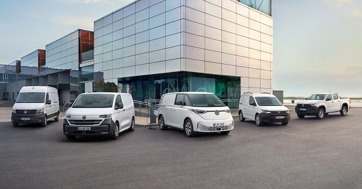 Volkswagen Erhvervsbiler yder nu også en samlet garanti på i alt 5 år eller op til 150.000 km på varebiler med forbrændingsmotorer