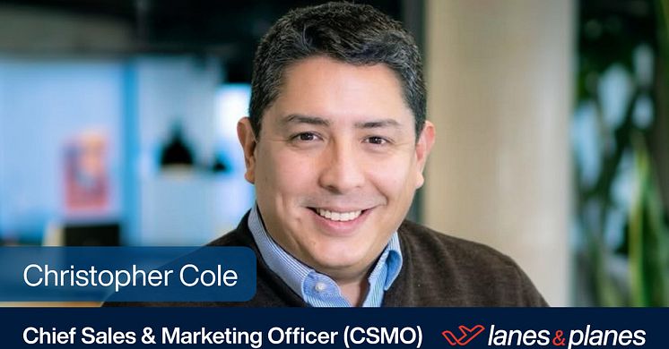 Portrait von Christopher Cole, Chief Sales & Marketing Officer bei Lanes & Planes