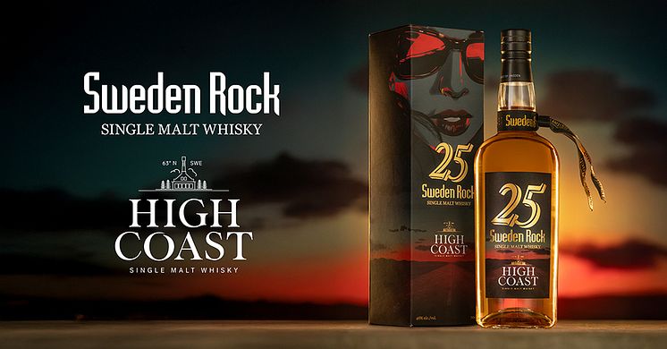 Sweden Rock 25 High Coast Single Malt Whisky