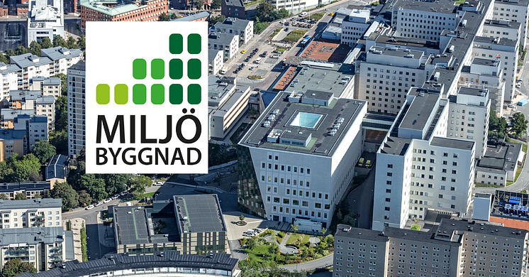 Byggnad 72 på Södersjukhuset har slutgiltigt certifierats enligt Miljöbyggnad Guld. 
