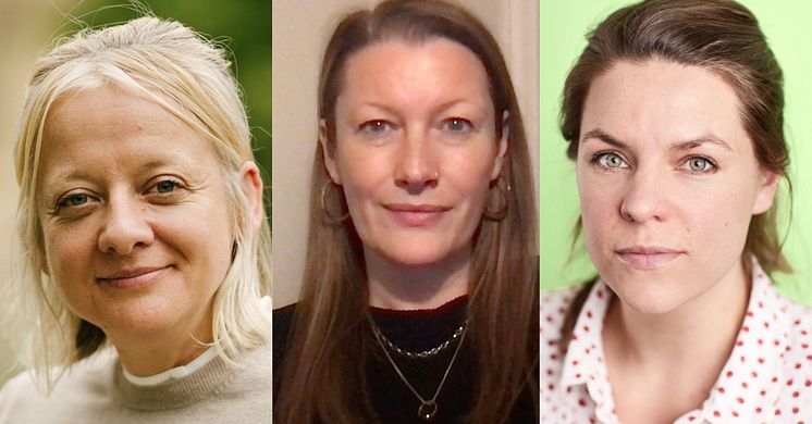 High Flyers: Fundraising Experts Cate Birch, Fiona Stewart and Communications expert Penny East.