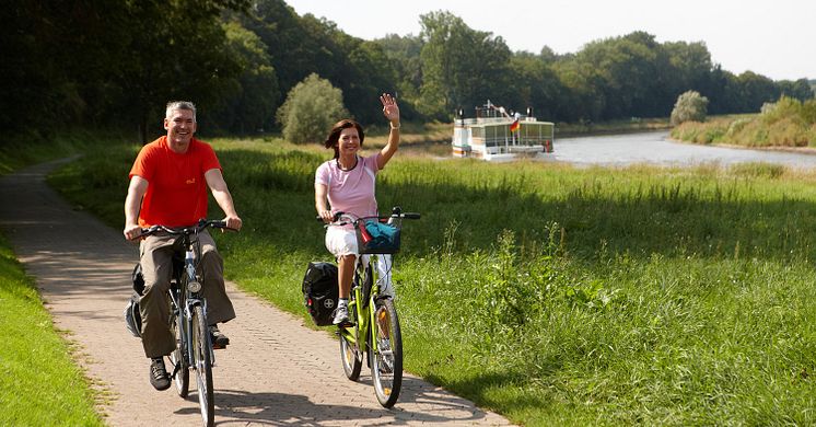 Weser-Radweg ist Deutschlands beliebtester Radfernweg
