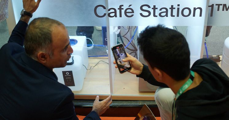 The Bluewater Cafe Station was star of the Dubai World of Coffee Expo in February, winning the 'Best New Product' Award