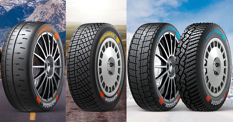Hankook exklusiv däckpartner för Rally-SM med start i Boden