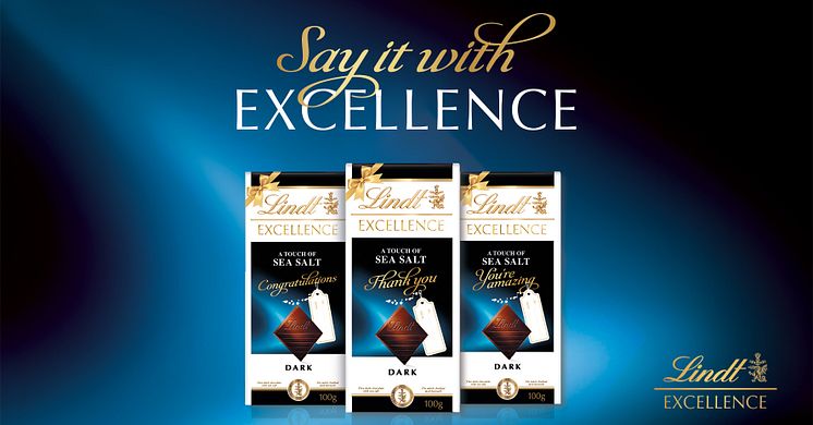 NYHET! Lindt EXCELLENCE Sea Salt Gåvoedition