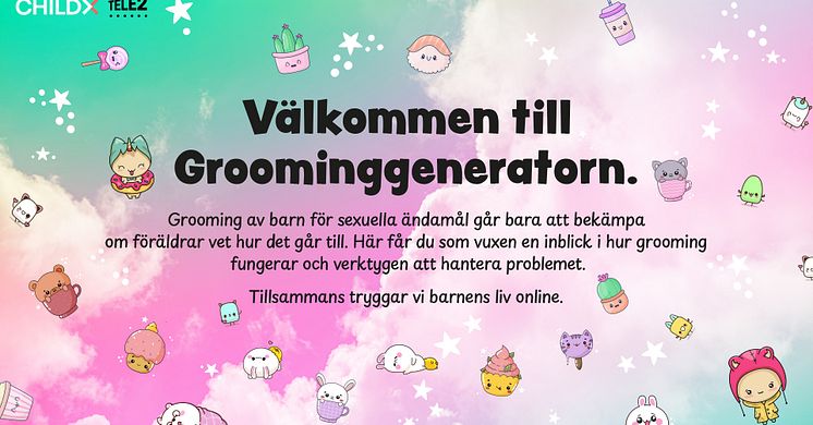 6 av 10 föräldrar oroar sig för att deras barn ska bli groomade online