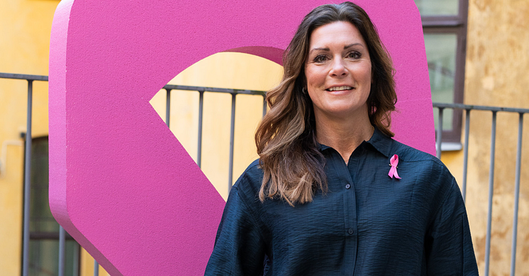 Louise Karlsson blir Bröstcancerförbundets nya ambassadör