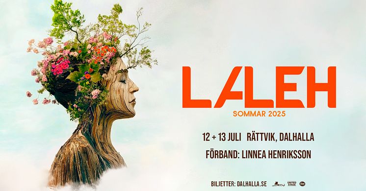 Laleh Sommarturné 2025 (support: Linnea Henriksson)
