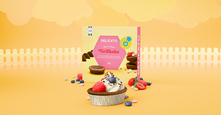 Grillkaka, nyhet från Delicato