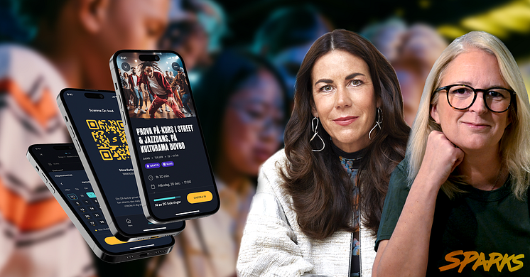 Caroline Berg, ordförande för Axjomastiftelsen väljer att stötta ideella föreningen SPARKS GENERATION och SPARKSAPP