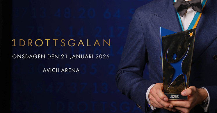 Idrottsgalan 2026 – tillbaka på Avicii arena