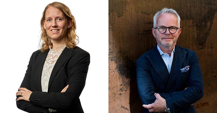 Stina C. Byre og Gunnar Bøyum trer inn i styret til Stiftelsen NOVA Spektrum. Foto: NOVA Spektrum.