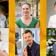 Några av ambassadörerna för svensk primörhonung: Sofia B Olsson, Titti Qvarnström, Stefan Eriksson, Frida Nilsson, Paul Svensson och Maria Printz.