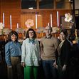 Från vänster: Anette Winblad von Walter, kulturchef Region Norrbotten, Fredrika Johansson, projektledare North Creative Nodes, Henrik Bucht, vd Piteå Science Park och Ulrika Lind, kulturstrateg Piteå Science Park. Fotograf: Jens Ökvist