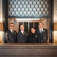 Grand Hôtel Concierge Team, from left: Ludvig Grundsell, Martin Nordström, Johanna Picano, Isak Leima
