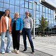 Från vänster: Johanna Blylod Verksamhetschef, Marita Björkman Forman Styrelseordförande och Henrik Bucht VD Piteå Science Park