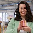Daria Eskin, Director of Product Development & Sustainability på IsaDora, har varit en drivande kraft bakom IsaDora's resa mot att bli 100 % veganskt.