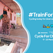 Every Pedal Counts: Cycle for Clean Water with #TrainForWater! - Motosumo's 9th Cycle For Change initiative.
