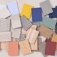 Materialbibliothek von burgbad bietet Orientierung und Inspiration