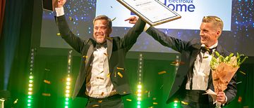 Niklas Sundberg på Electrolux Home i Alingsås är årets franchisetagare 2023